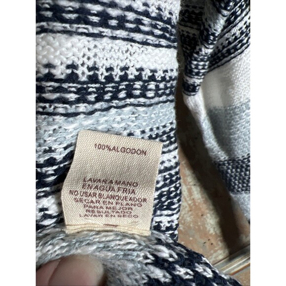 Hem and Thread Pullover Multi Striped Sweater-Small NWT - Picture 9 of 9